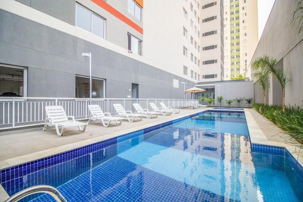 Rubi Studio No Bras Com Piscina - Metro Bras São Paulo Zewnętrze zdjęcie